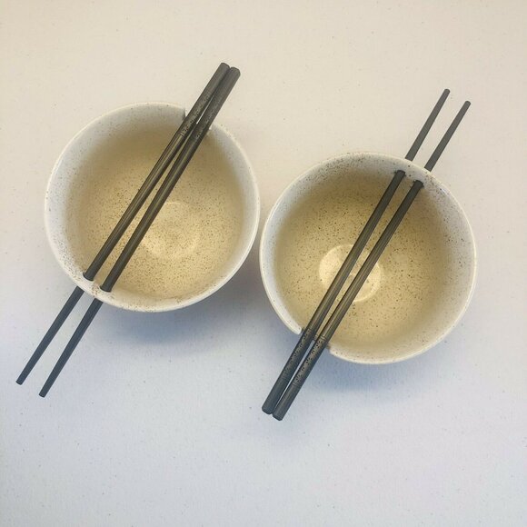 Mira Designs by FMC Ramen Udon noodle bowl set With Fiberglass Chopsticks - Picture 5 of 9